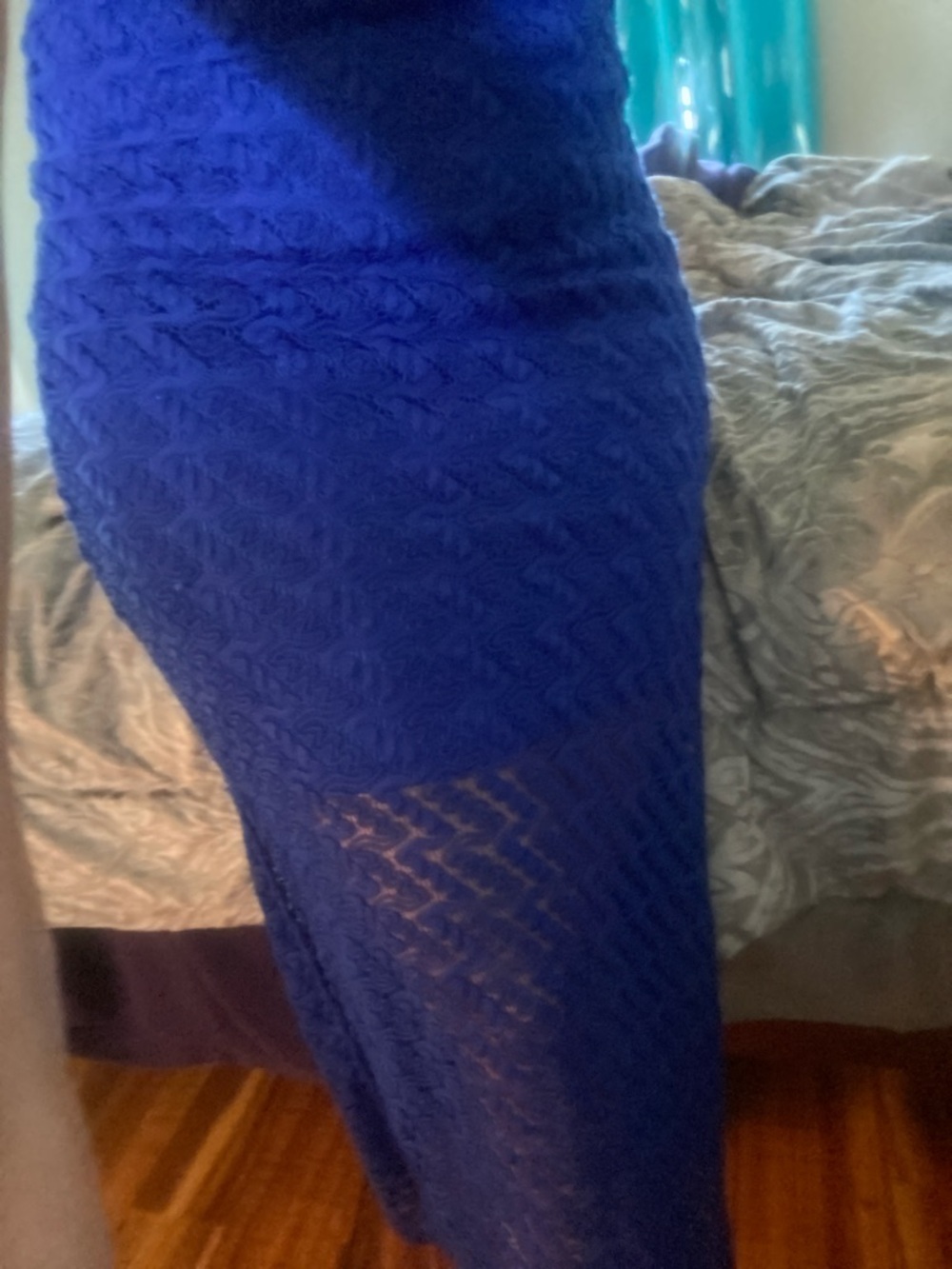 Beautiful blue lace dress - Picture 11 of 12